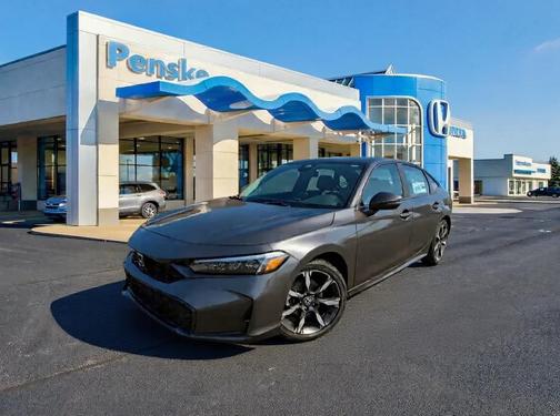 Meteorite Gray Metallic 2026 Honda Civic Hybrid Sport