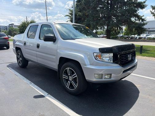 Alabaster Silver Metallic 2013 Honda Ridgeline Sport