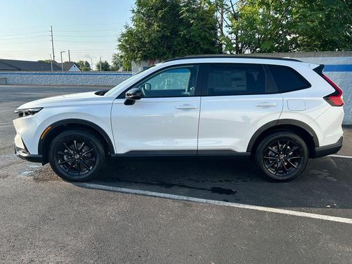 Platinum White Pearl 2026 Honda CR-V Hybrid Sport