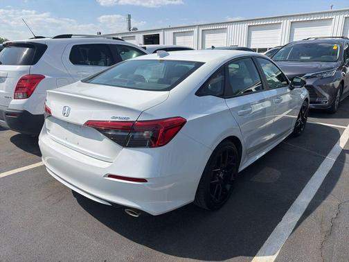 Platinum White 2023 Honda Civic Sport