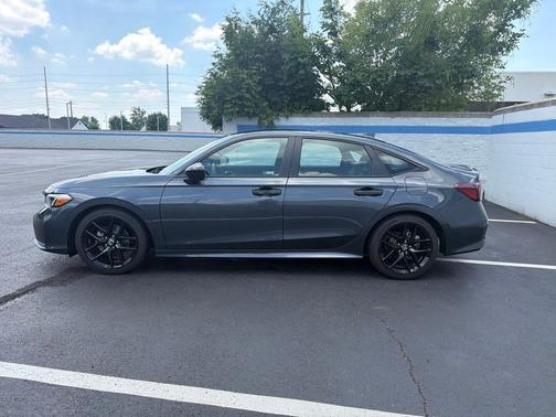 Gray Metallic 2025 Honda Civic Sport
