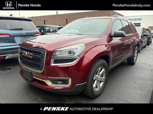 Crimson Red 2015 GMC Acadia SLE-2