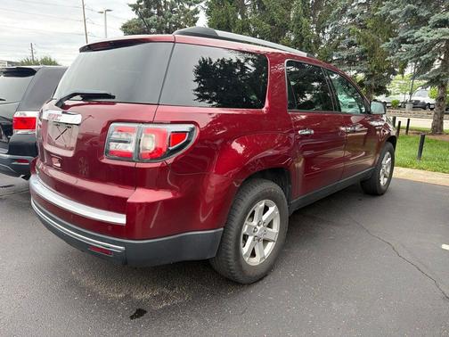 Crimson Red 2015 GMC Acadia SLE-2