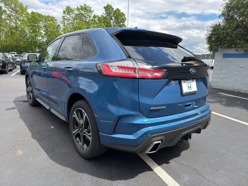 Blue Metallic 2019 Ford Edge ST