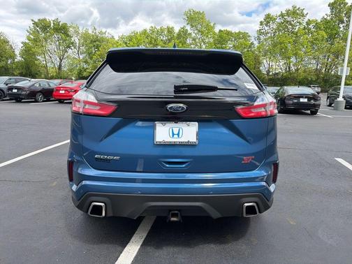 Blue Metallic 2019 Ford Edge ST