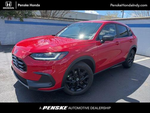 Milano Red 2025 Honda HR-V Sport