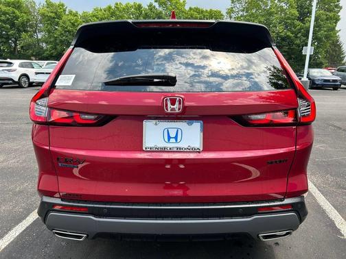 Radiant Red Metallic 2026 Honda CR-V Hybrid Sport-L