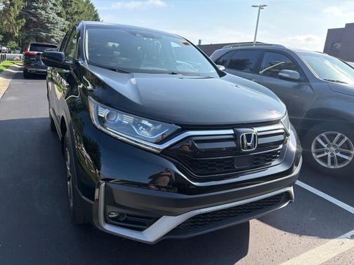 Black 2021 Honda CR-V EX-L