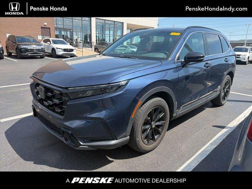Blue Metallic 2023 Honda CR-V Hybrid Sport