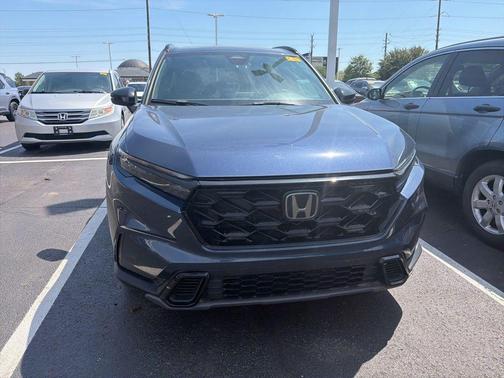 Blue Metallic 2023 Honda CR-V Hybrid Sport