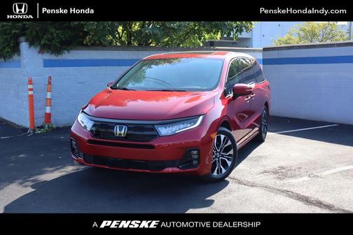 Red 2026 Honda Odyssey Elite