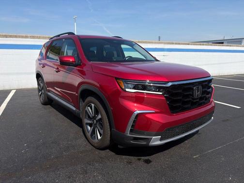 Radiant Red 2025 Honda Pilot Touring