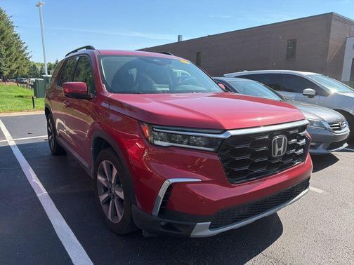 Radiant Red 2025 Honda Pilot Touring