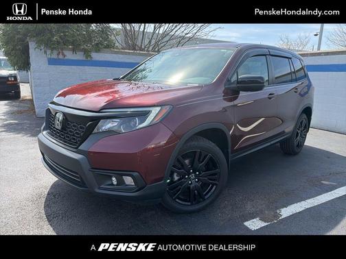 Scarlet Red 2020 Honda Passport Sport