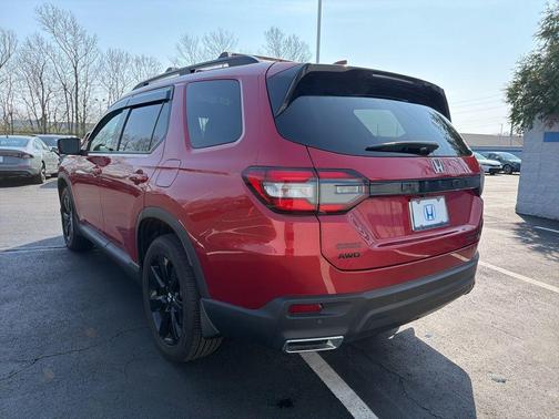 Red 2025 Honda Pilot Black Edition