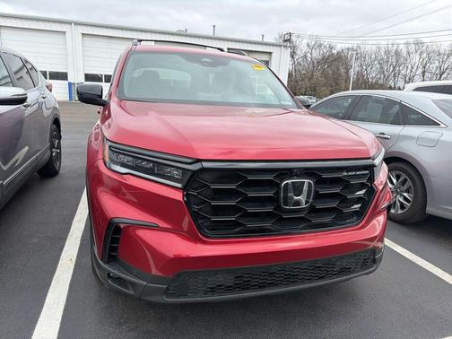 Red 2025 Honda Pilot Black Edition