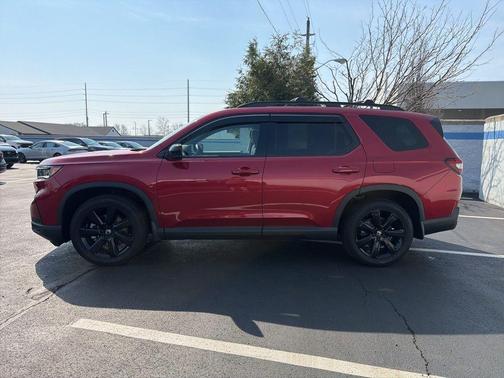 Red 2025 Honda Pilot Black Edition