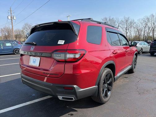 Red 2025 Honda Pilot Black Edition
