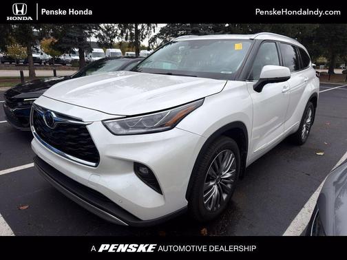 Blizzard Pearl 2020 Toyota Highlander Platinum