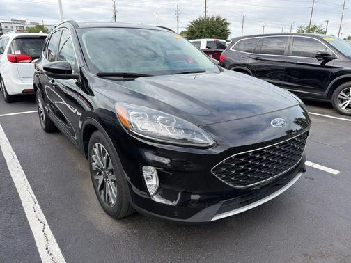 Black Metallic 2020 Ford Escape Titanium Hybrid