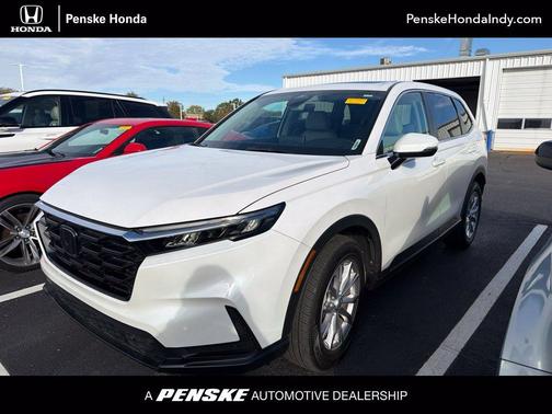 Platinum White 2024 Honda CR-V EX-L