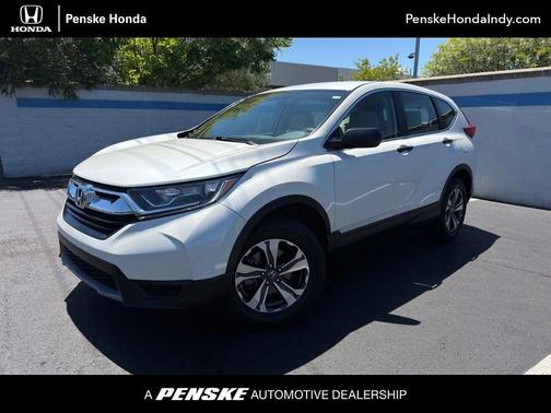 Diamond White Pearl 2017 Honda CR-V LX