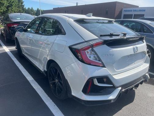 White 2020 Honda Civic Sport