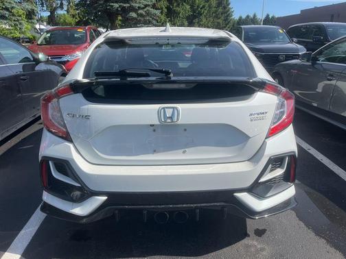 White 2020 Honda Civic Sport
