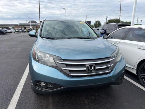 Blue 2014 Honda CR-V EX-L
