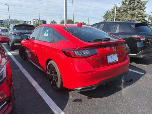 Red 2022 Honda Civic Sport