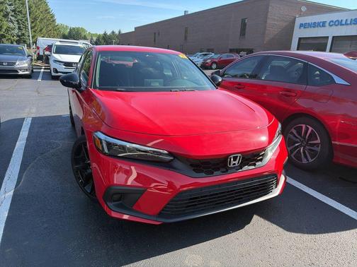 Red 2022 Honda Civic Sport