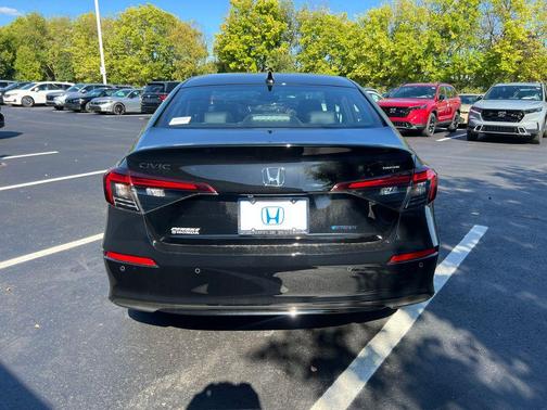Crystal Black Pearl 2026 Honda Civic Hybrid Sport