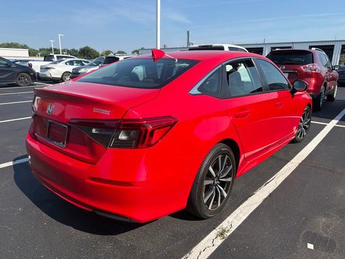 Rallye Red 2023 Honda Civic EX