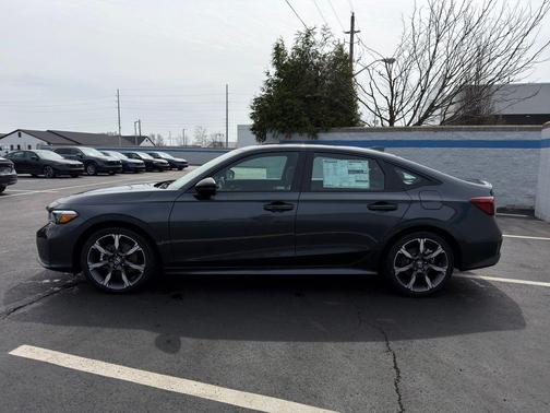 Meteorite Gray Metallic 2026 Honda Civic Hybrid Sport