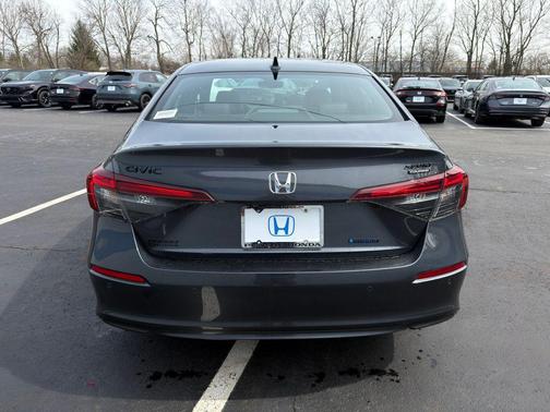 Meteorite Gray Metallic 2026 Honda Civic Hybrid Sport