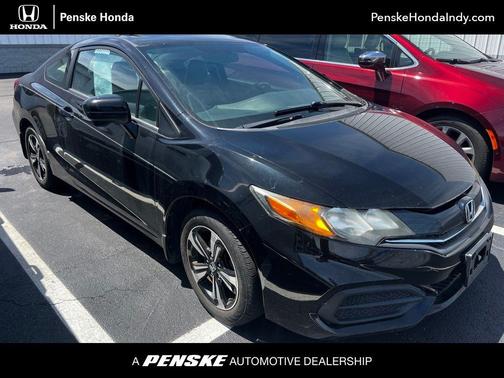 Crystal Black Pearl 2015 Honda Civic EX