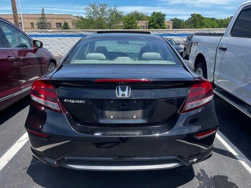 Crystal Black Pearl 2015 Honda Civic EX