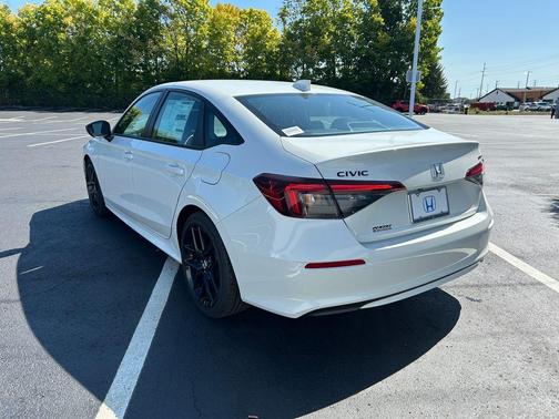 Platinum White Pearl 2026 Honda Civic Sport