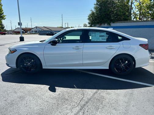 Platinum White Pearl 2026 Honda Civic Sport