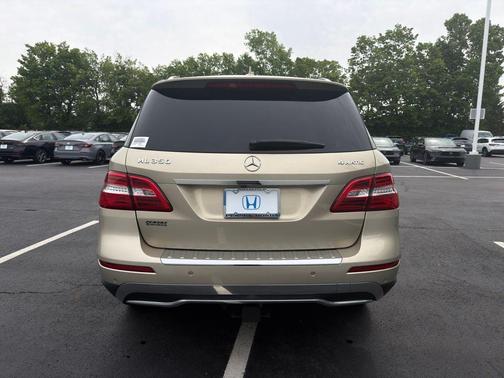 Beige Pearl Metallic 2013 Mercedes-Benz M-Class ML 350 4MATIC