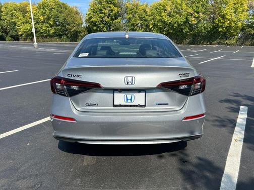 Solar Silver Metallic 2026 Honda Civic Hybrid Sport