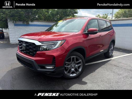 Radiant Red 2023 Honda Passport EX-L