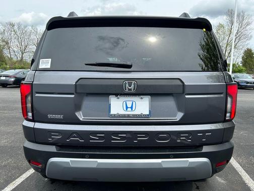 Modern Steel Metallic 2026 Honda Passport RTL