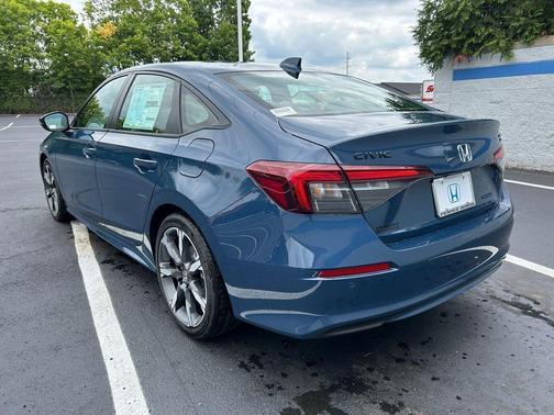 Blue Lagoon 2026 Honda Civic Hybrid Sport
