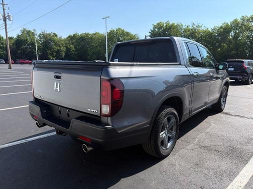Modern Steel Metallic 2023 Honda Ridgeline RTL-E