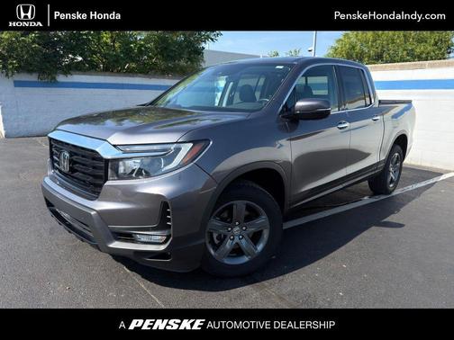 Modern Steel Metallic 2023 Honda Ridgeline RTL-E