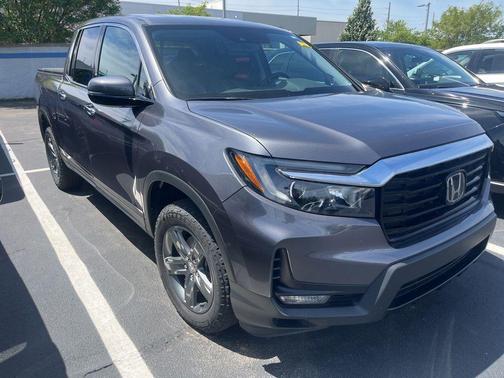Modern Steel Metallic 2023 Honda Ridgeline RTL-E