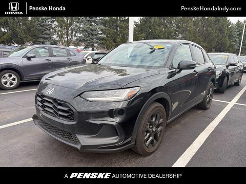 Crystal Black Pearl 2023 Honda HR-V Sport