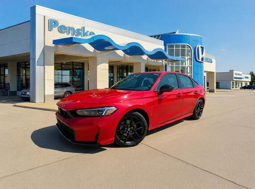 Rallye Red 2026 Honda Civic Sport