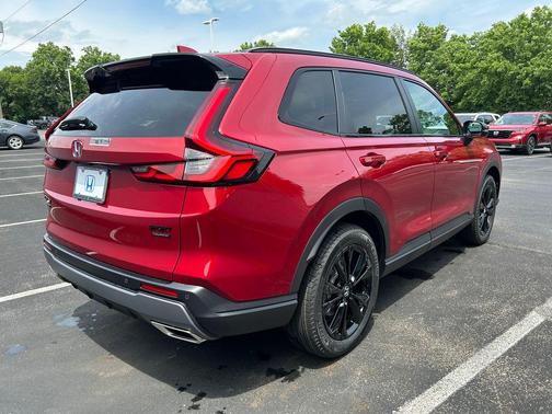 Radiant Red Metallic 2026 Honda CR-V Hybrid Sport Touring
